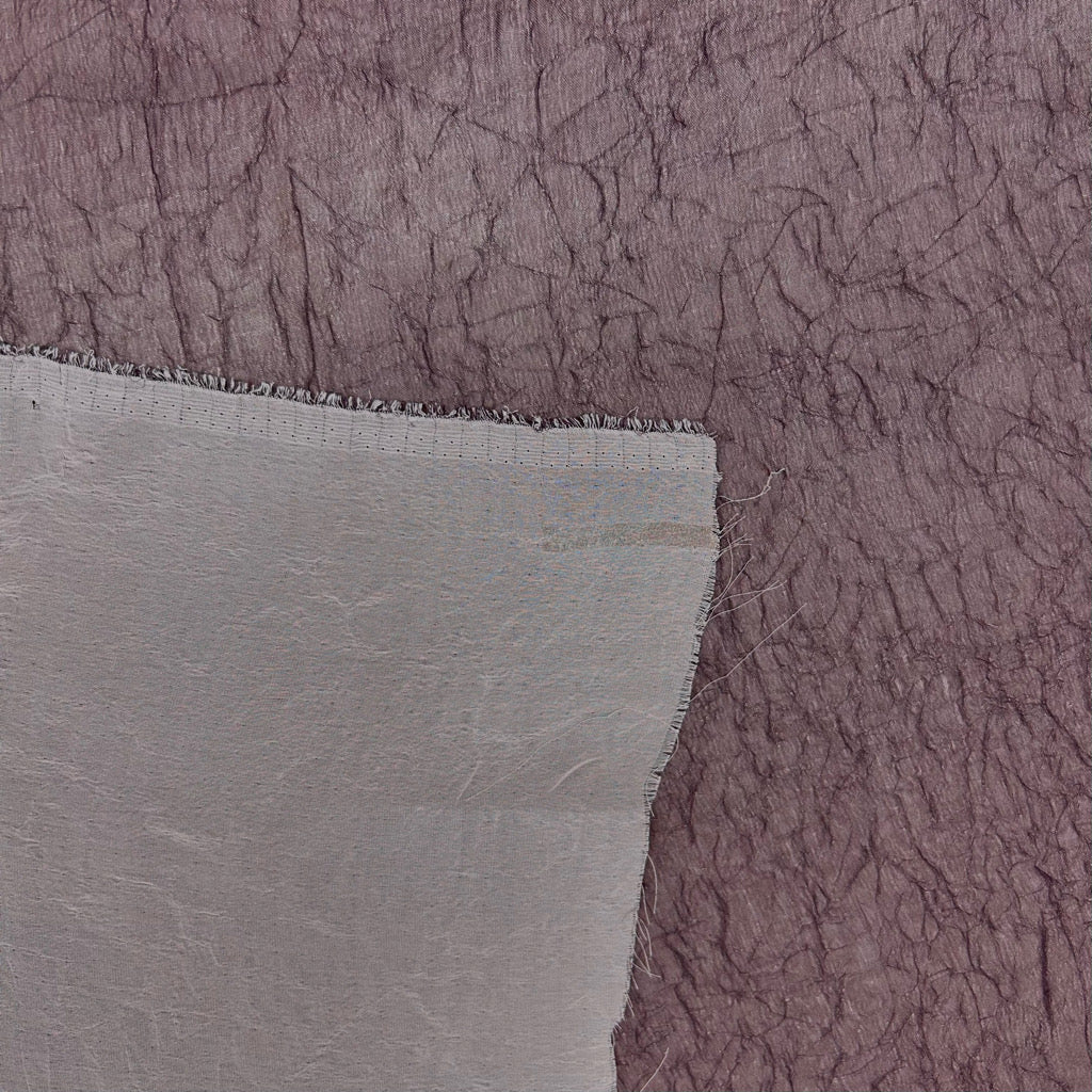 Crinkle Textured Chiffon Fabric