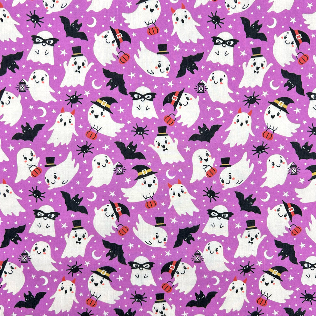 Little Ghosts Polycotton Fabric
