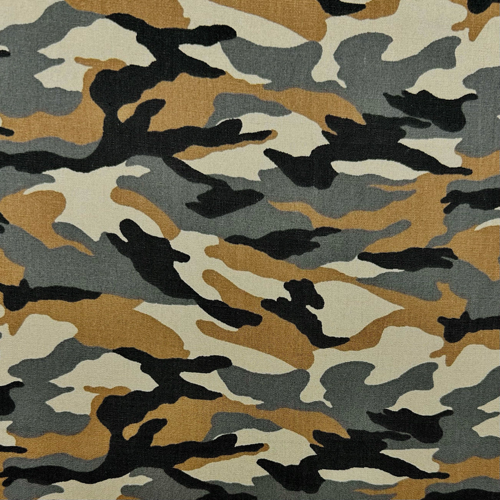 Forest Shadow Cotton Poplin Fabric