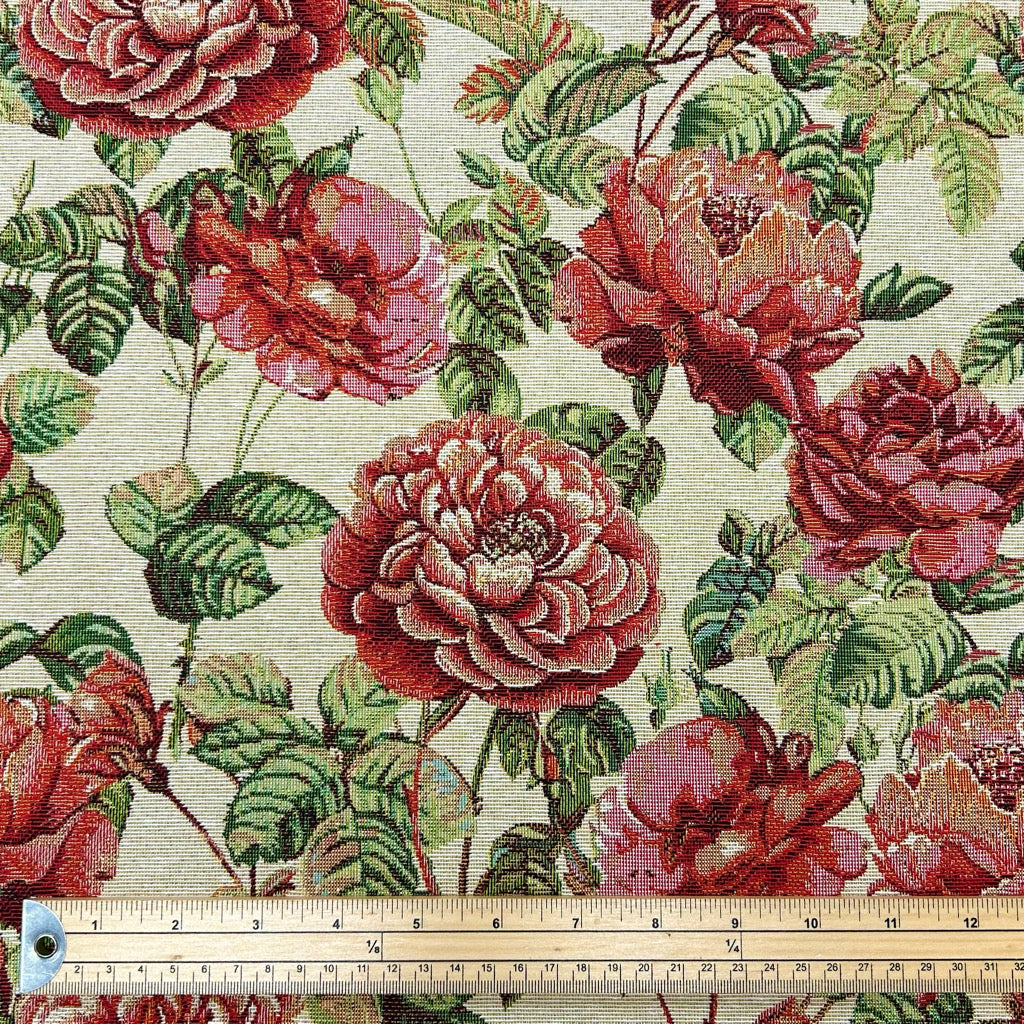 Blooming Floral Tapestry Fabric