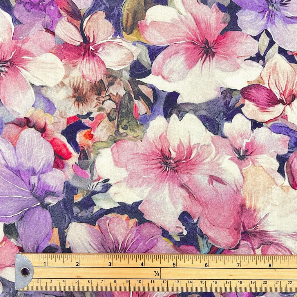 Bloom Cascade Viscose Fabric