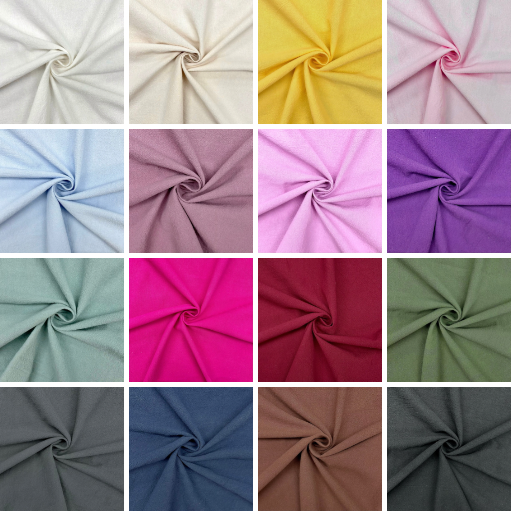 Linen Feel 100% Cotton Fabric