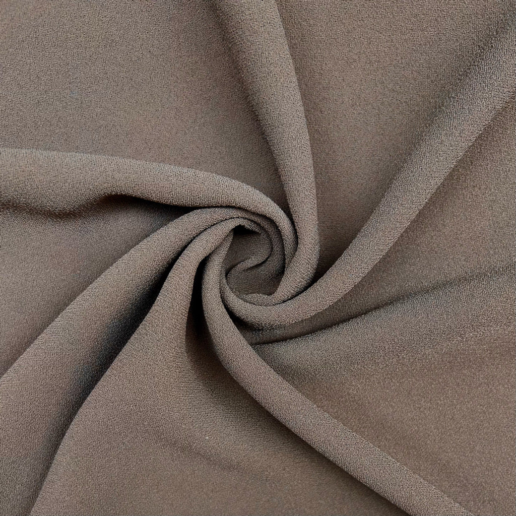Heavy-Weight Triple Crepe Polyester Fabric