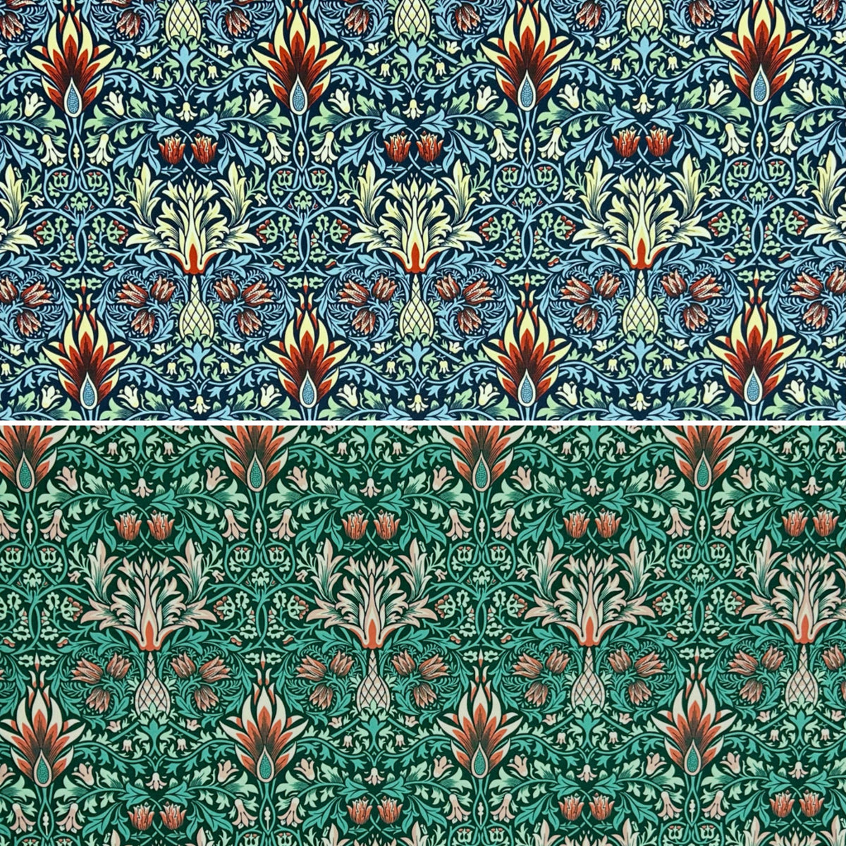 William Morris Fleur Water Resistant Fabric