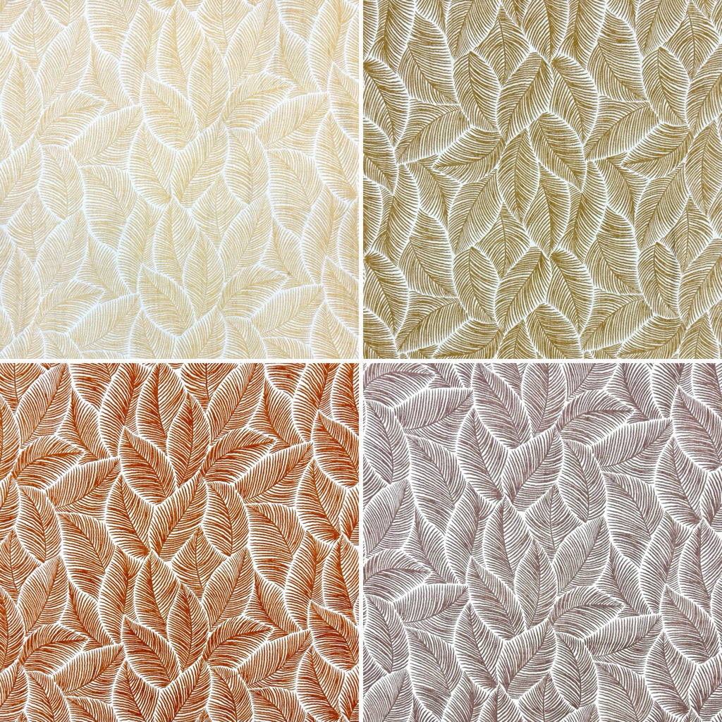 Leafy Charm Double Gauze Fabric