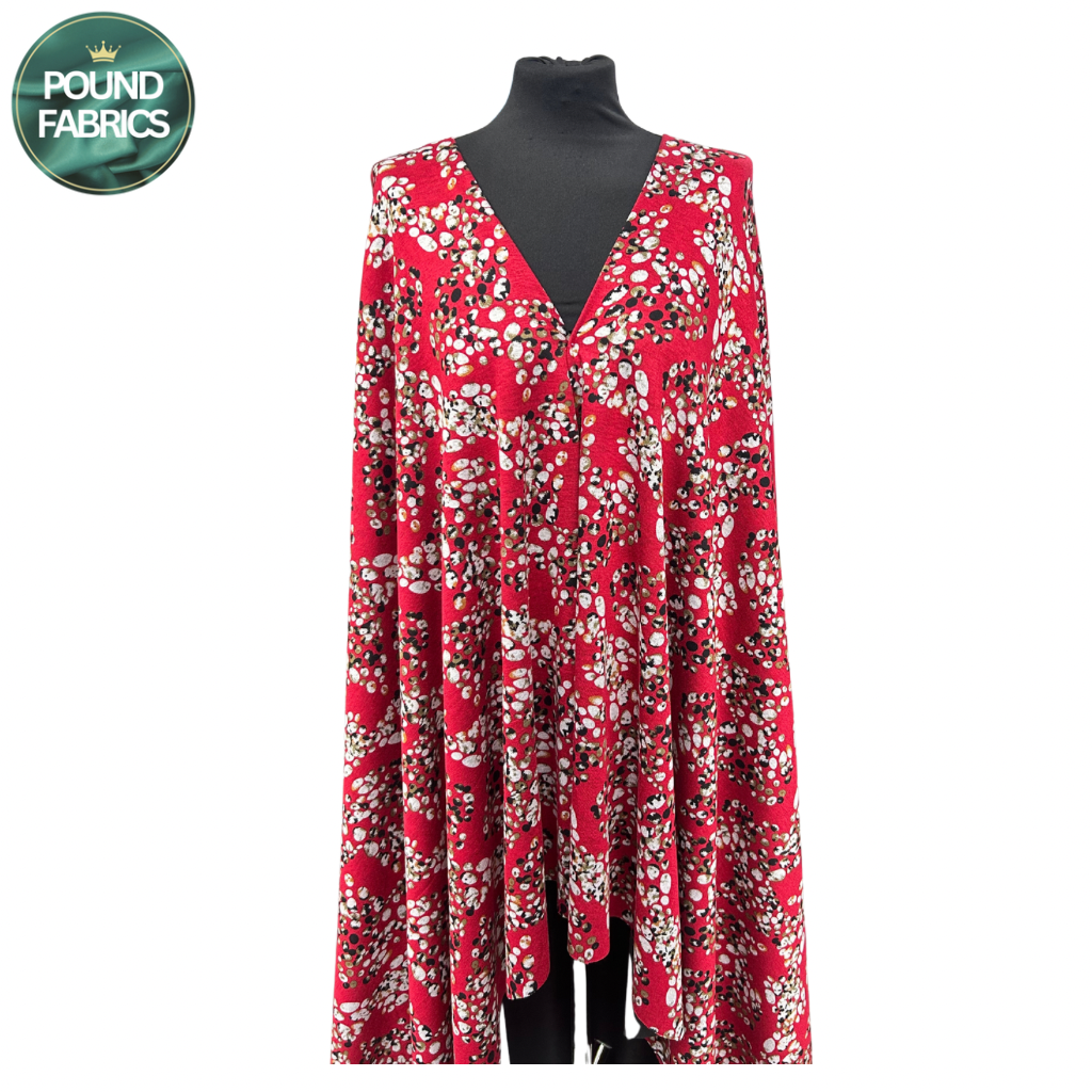 Retro Remix Digital Modal-Touch Jersey Fabric