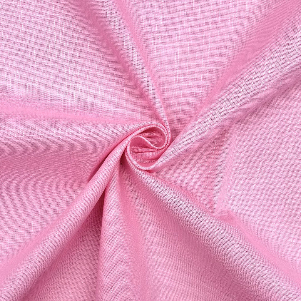 Plain Cotton Linen Blend Fabric