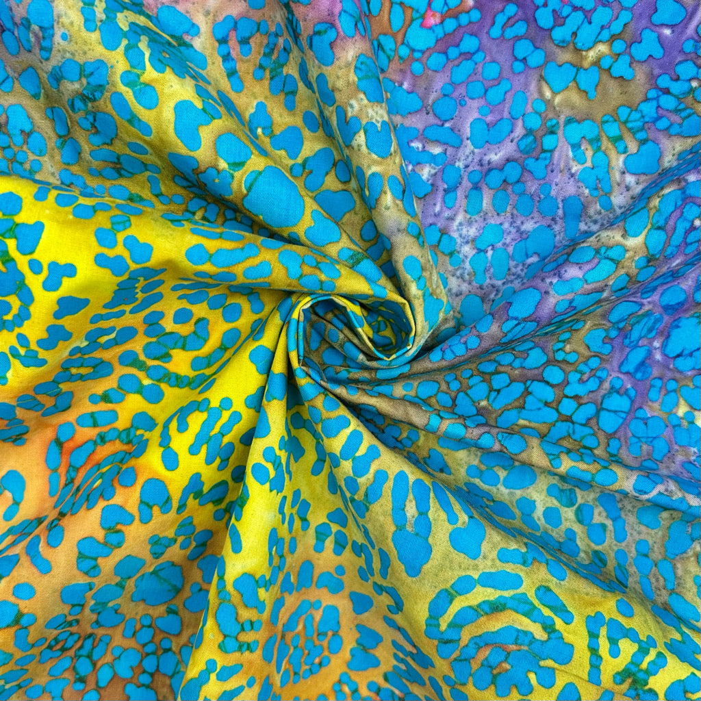 Coastal Texture Cotton Batik Fabric