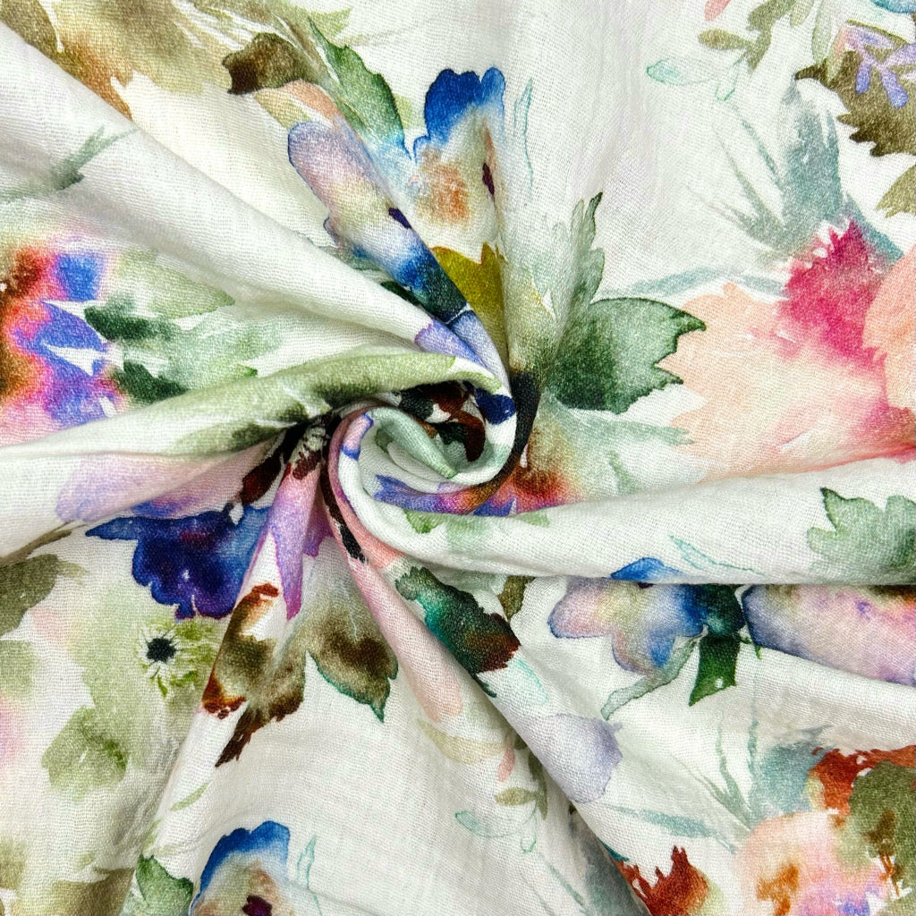 Spring Burst Double Gauze Fabric