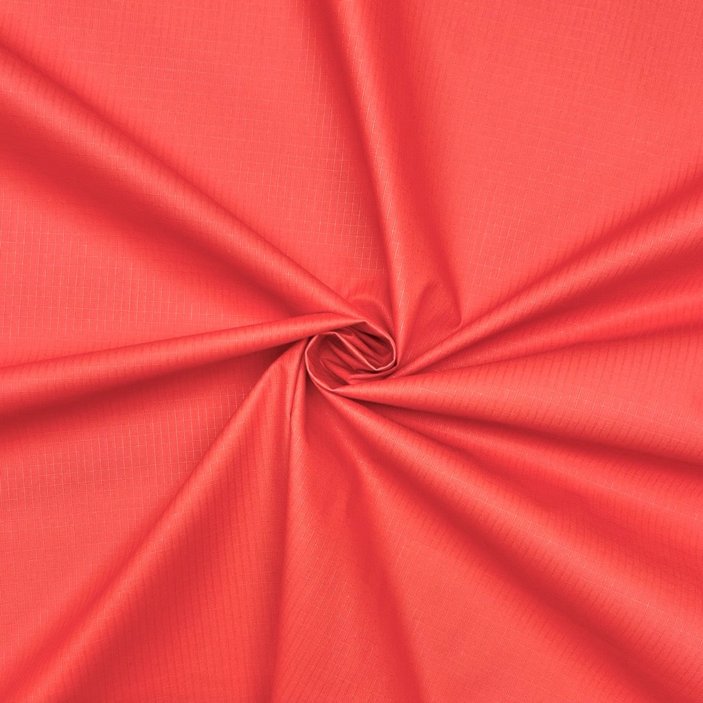 Small Check Water Resistant Ripstop Fabric