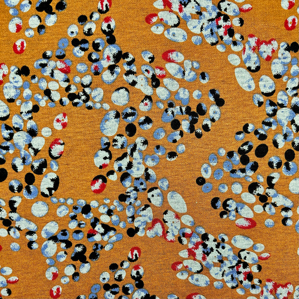 Retro Remix Digital Modal-Touch Jersey Fabric
