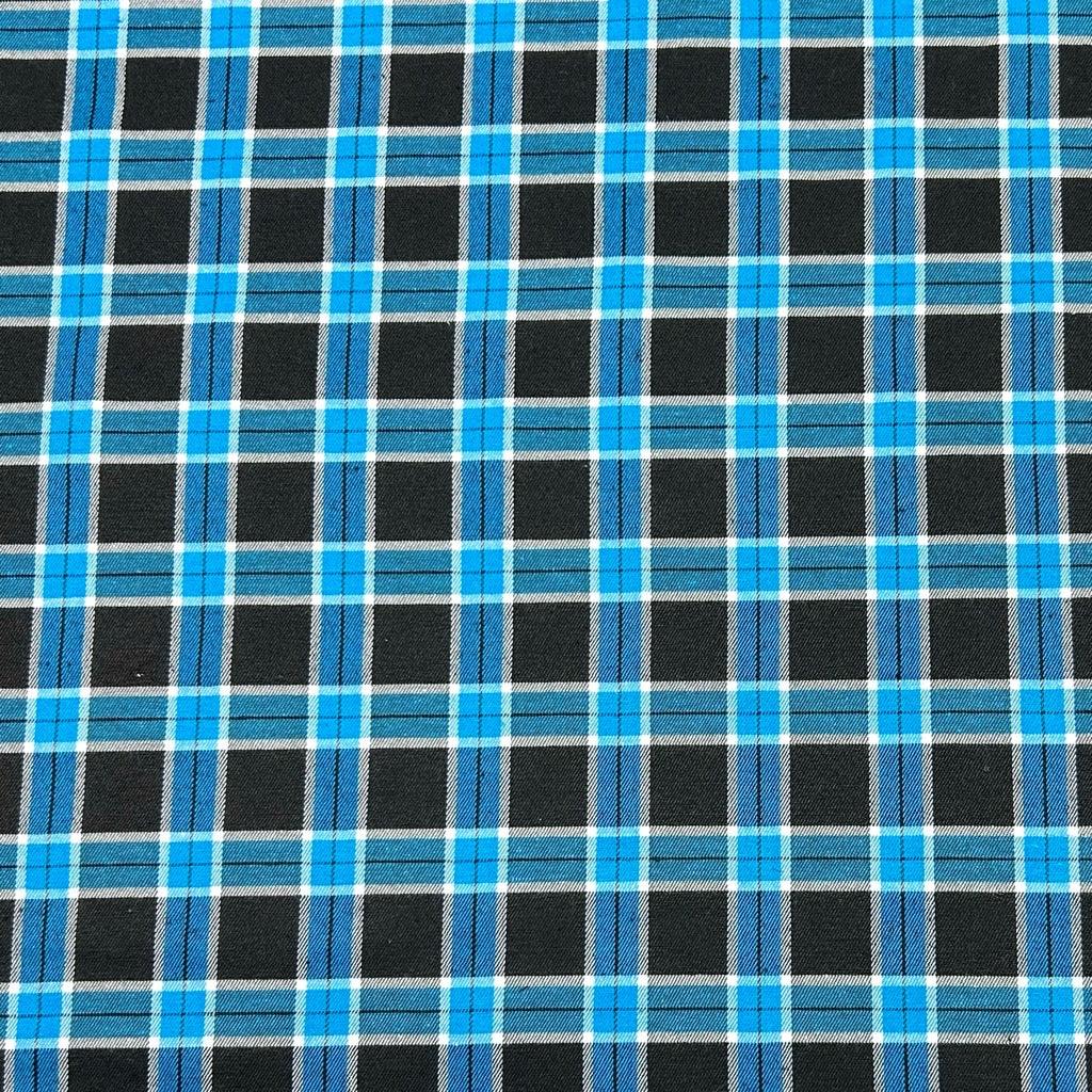 Tartan Brushed Polycotton Fabric - Pound Fabrics