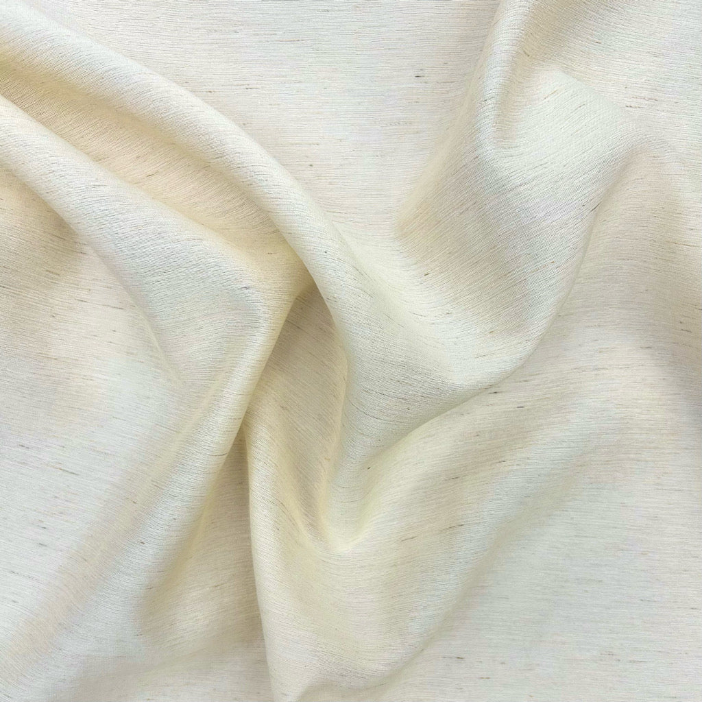 Plain Linen Silk Blend Fabric