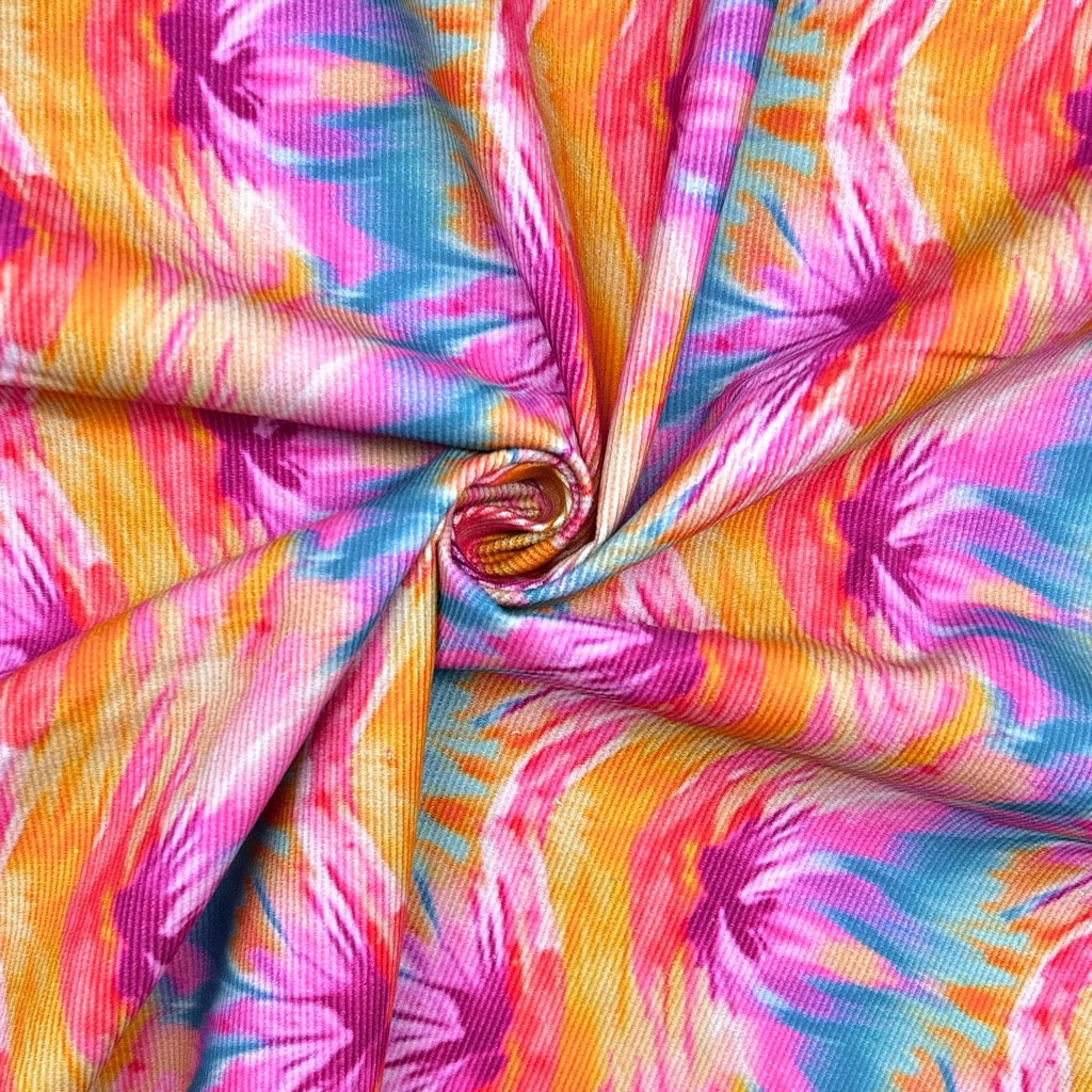 Colour Weave Needlecord Fabric