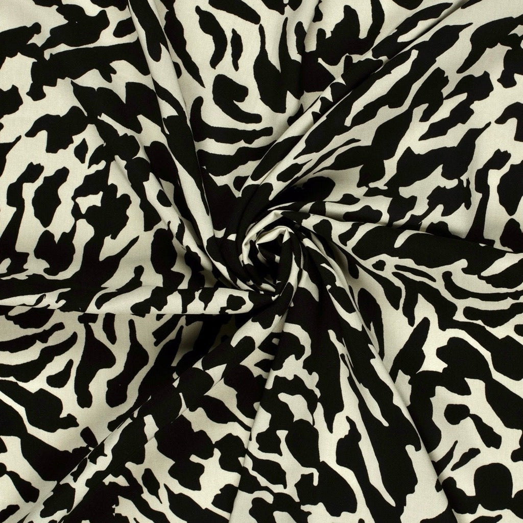 Nightfall Fade Bamboo Poplin Fabric