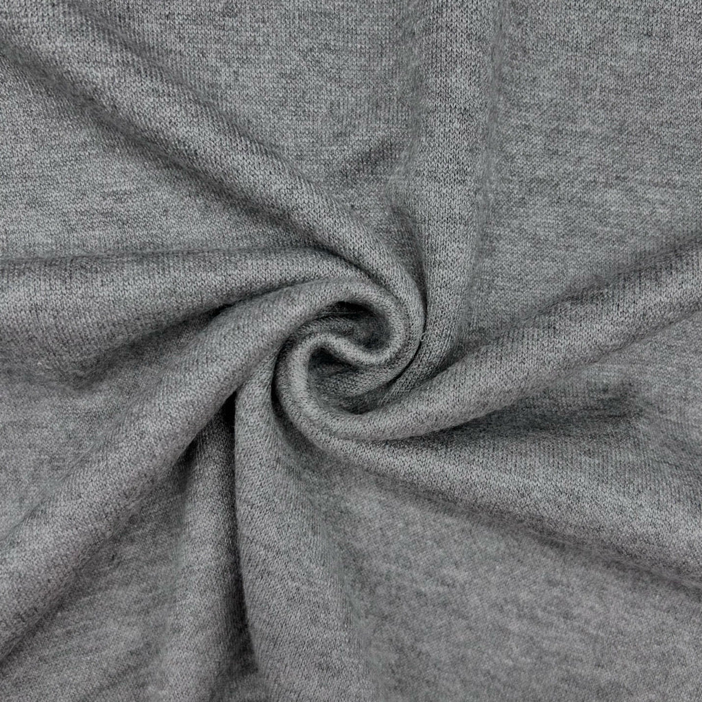Plain Thick Knit Jersey Fabric