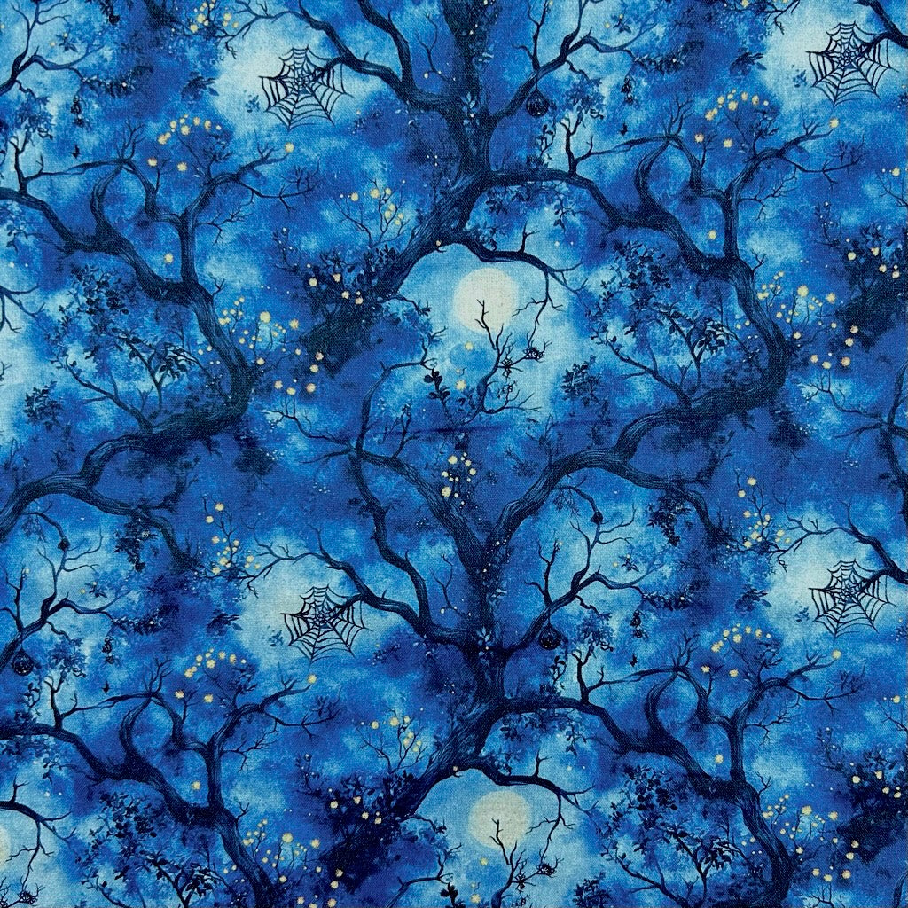 Moonlit Haunt Cotton Fabric