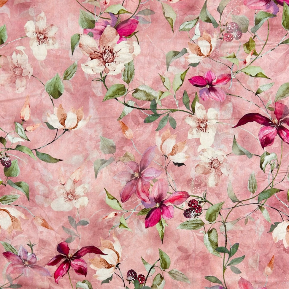 Blooming Joy Cotton Lawn Fabric