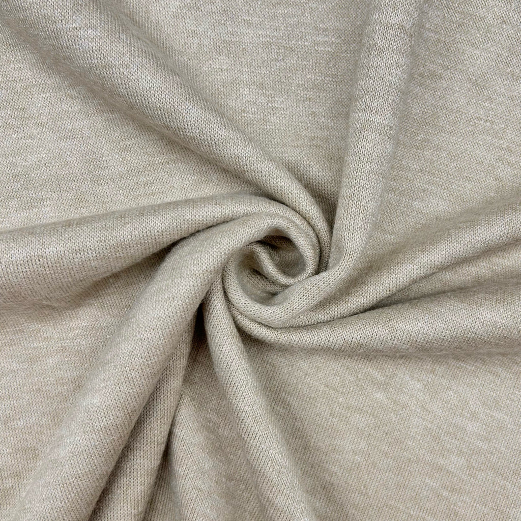 Plain Thick Knit Jersey Fabric