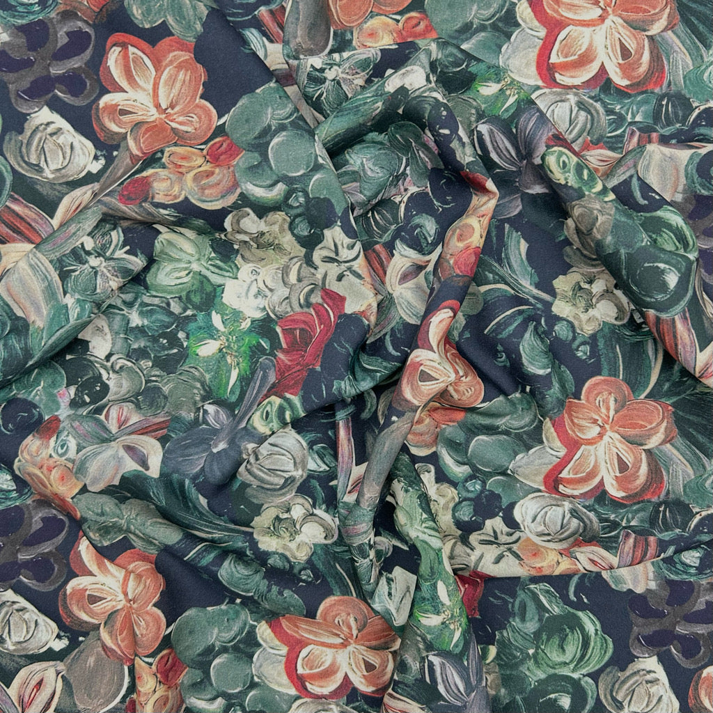 Wild Forest Viscose Fabric