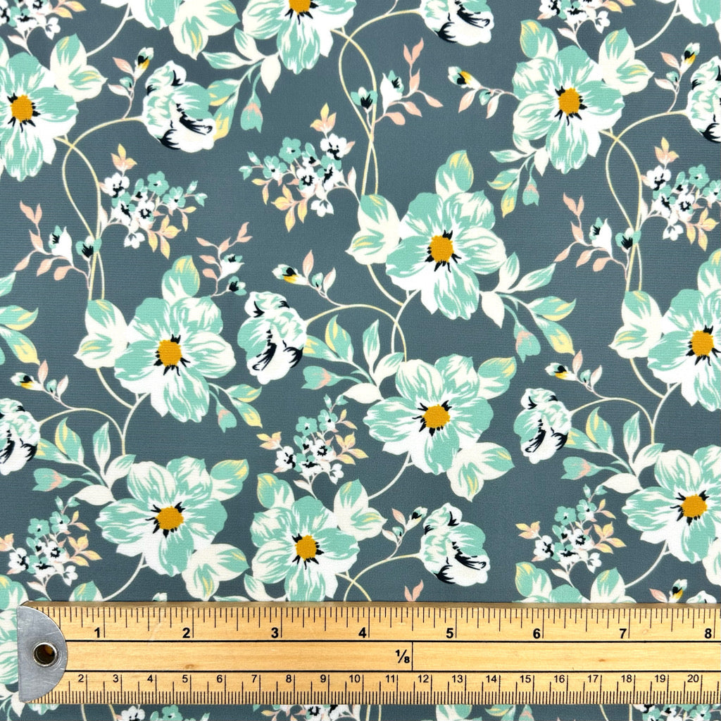 Wildflower Grace Swimwear Jersey Fabric