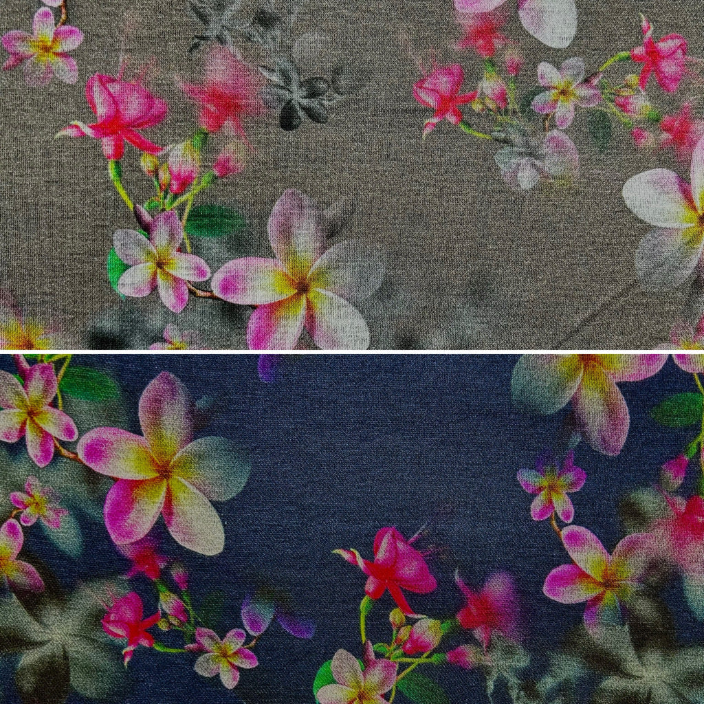 Hidden Paradise Digital Modal-Touch Jersey Fabric