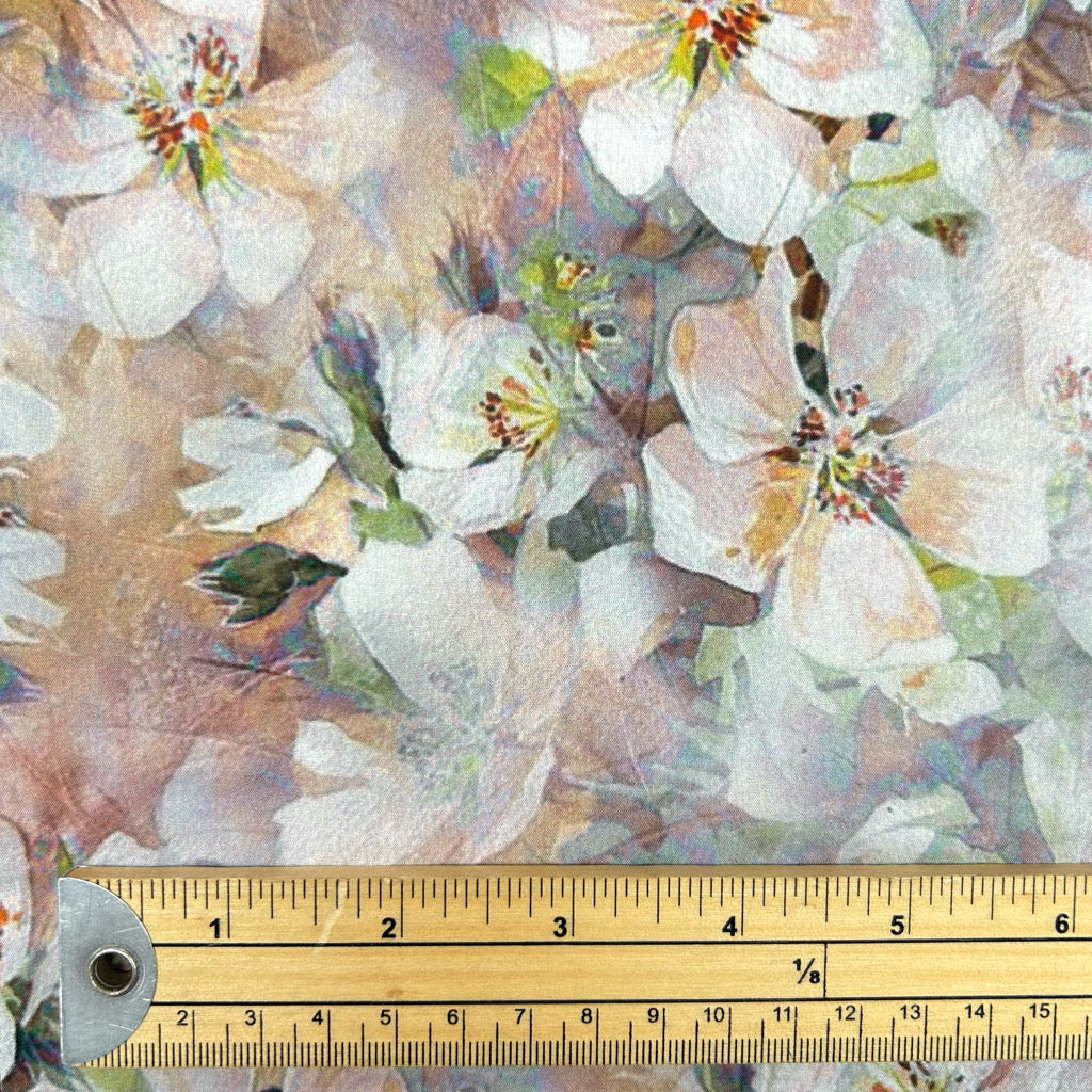 Graceful Bloom Cotton Lawn Fabric