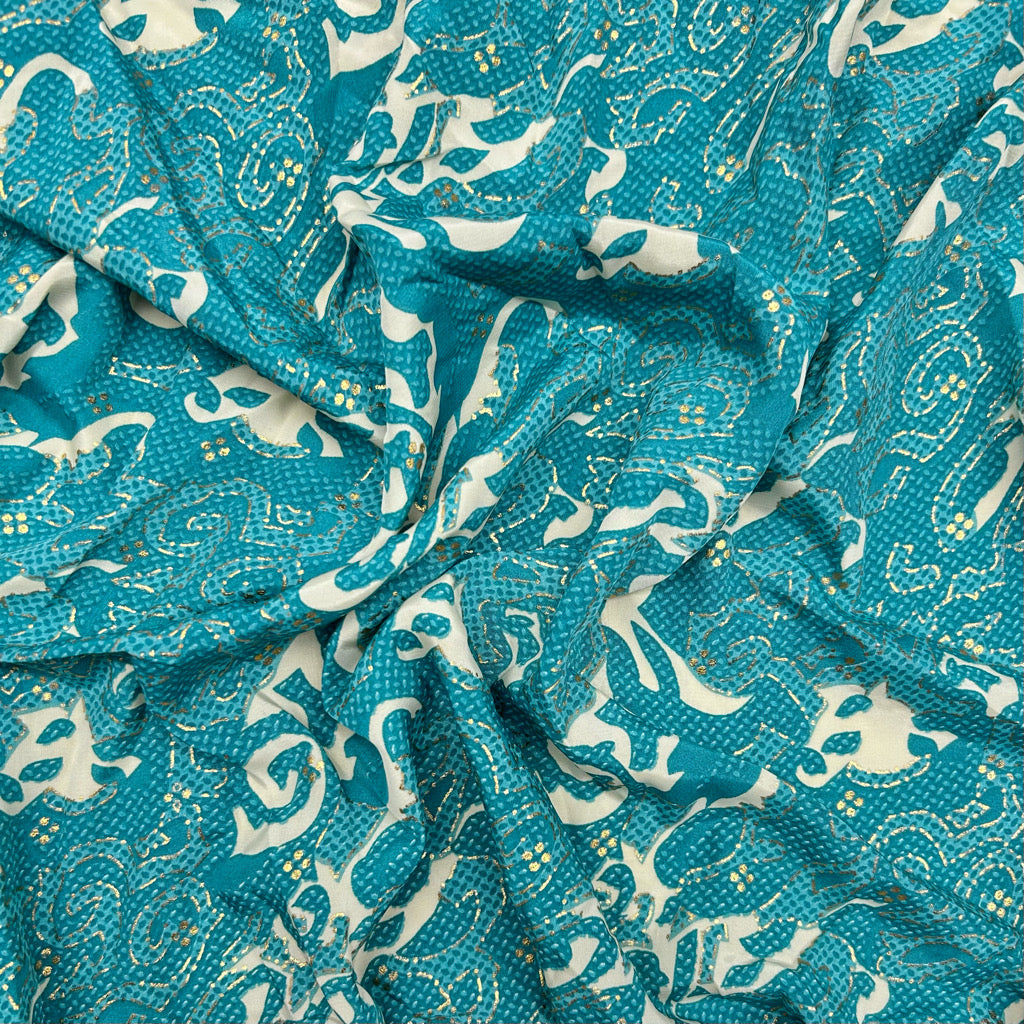 Hidden Canopy Silky Polyester Fabric
