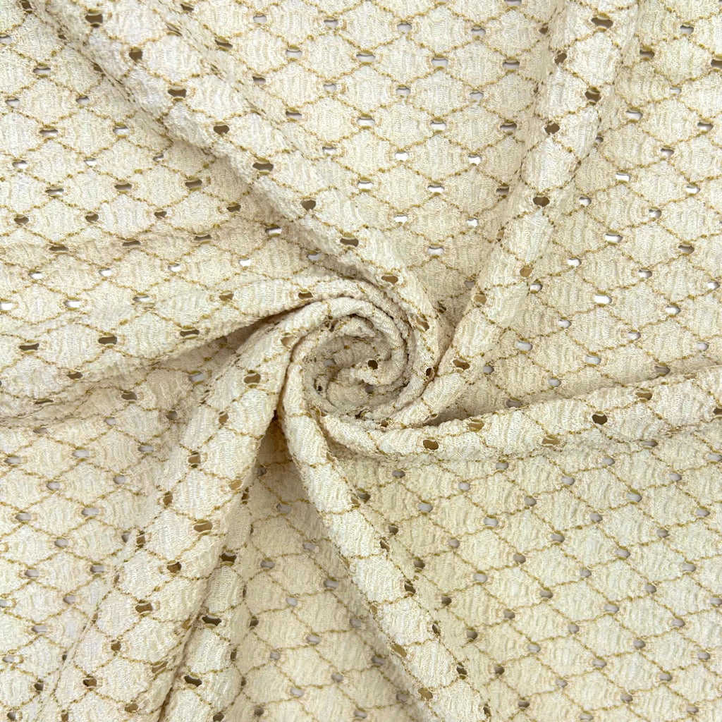 Airy Prism Knitted Fabric