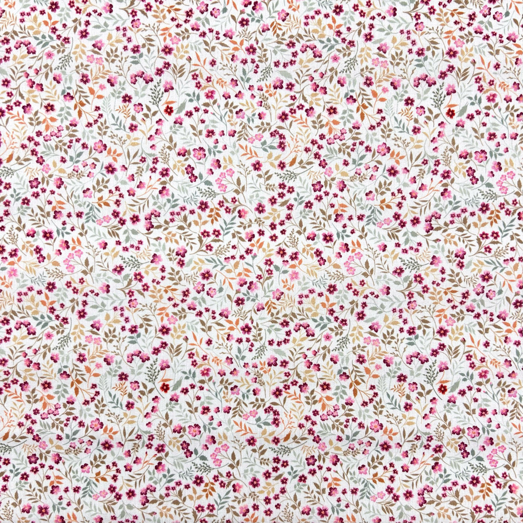 Autumn Trail Polycotton Fabric