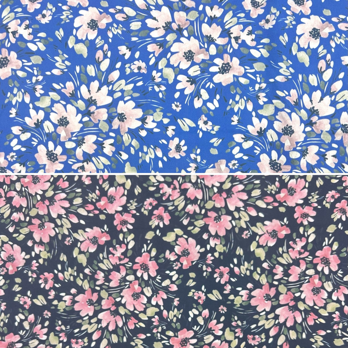 Spring Paradise Stretch Cotton Poplin Fabric