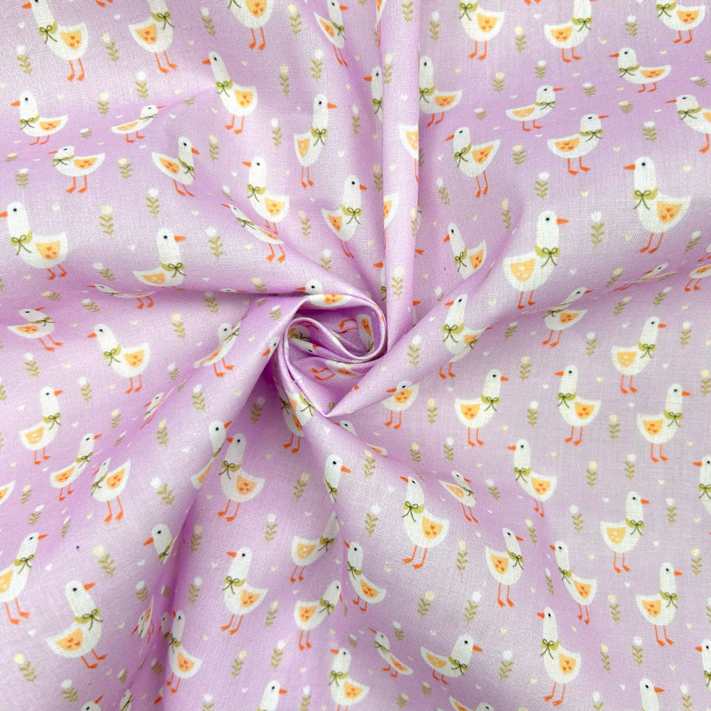 Ducky Delight Polycotton Fabric