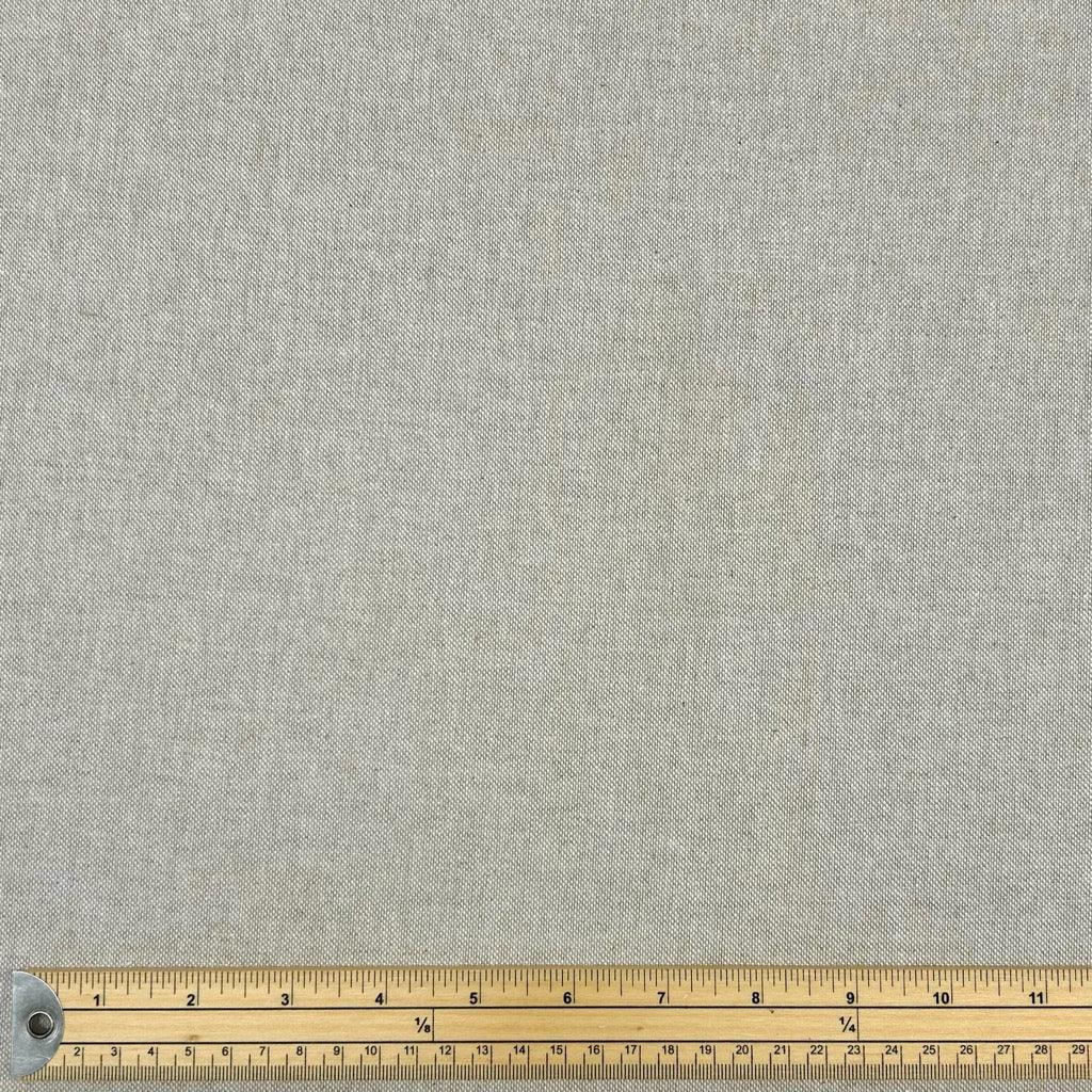 Plain Beige Linen Look Polycotton Fabric - Pound Fabrics