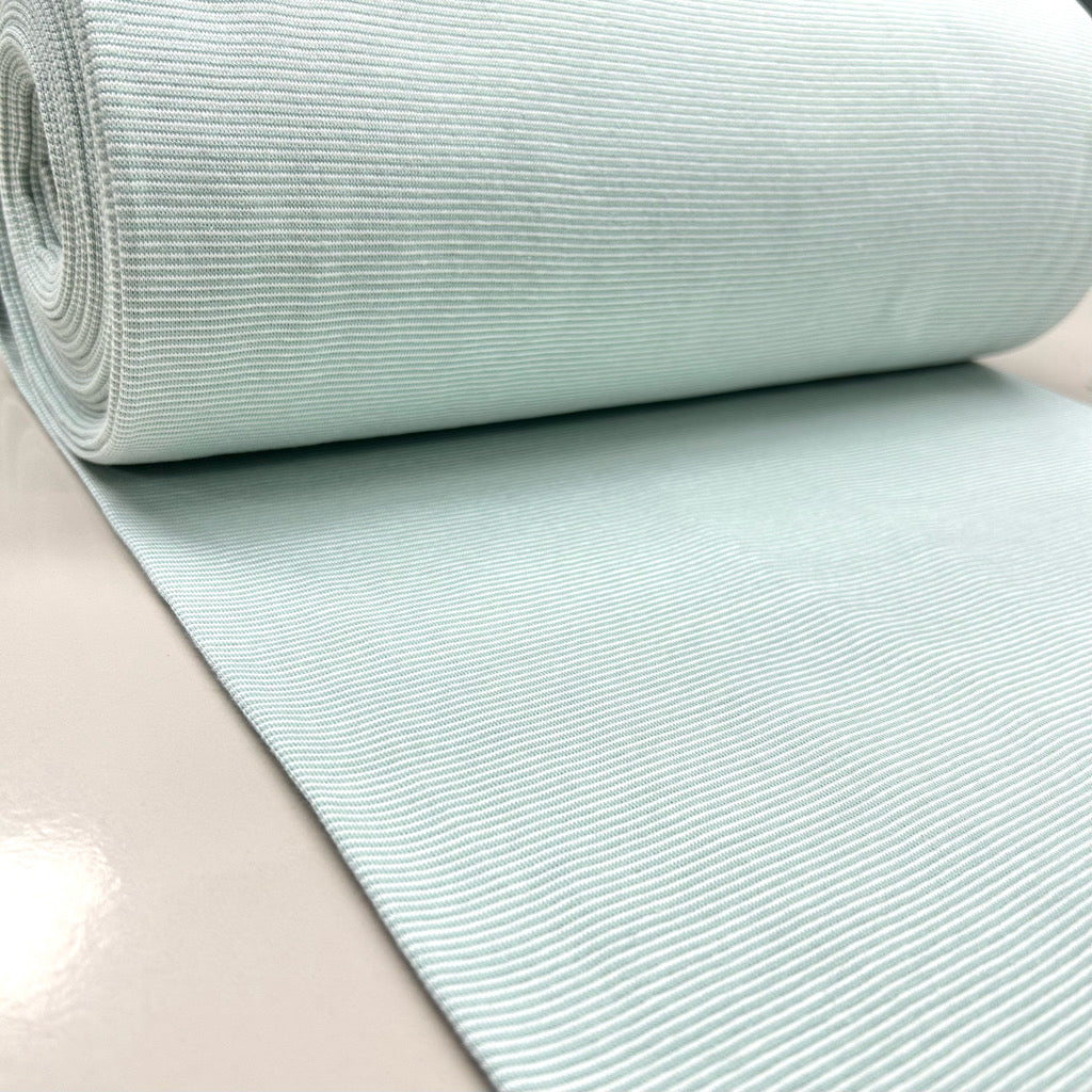 Small Striped Tubular Cuffing Fabric
