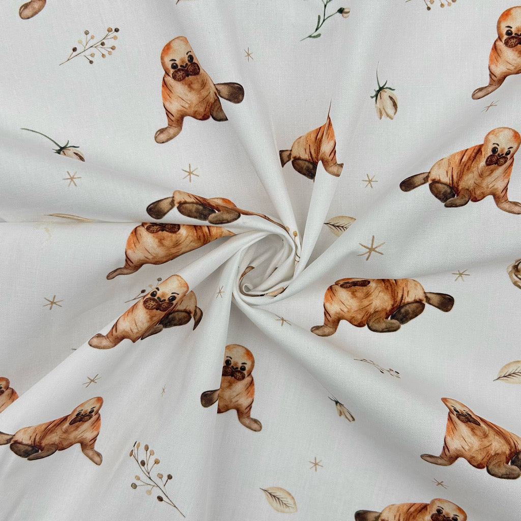 Cozy Cove Cotton Poplin Fabric
