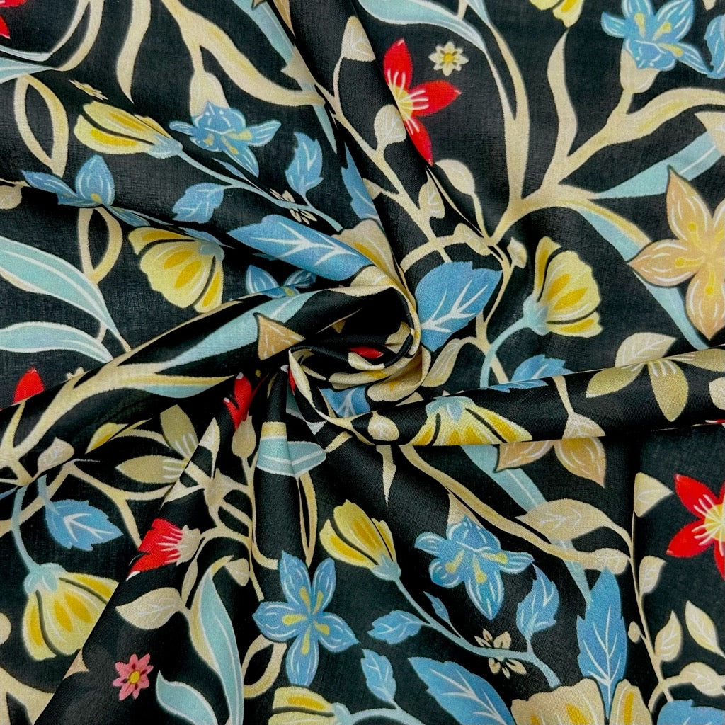Tangled Garden Cotton Lawn Fabric