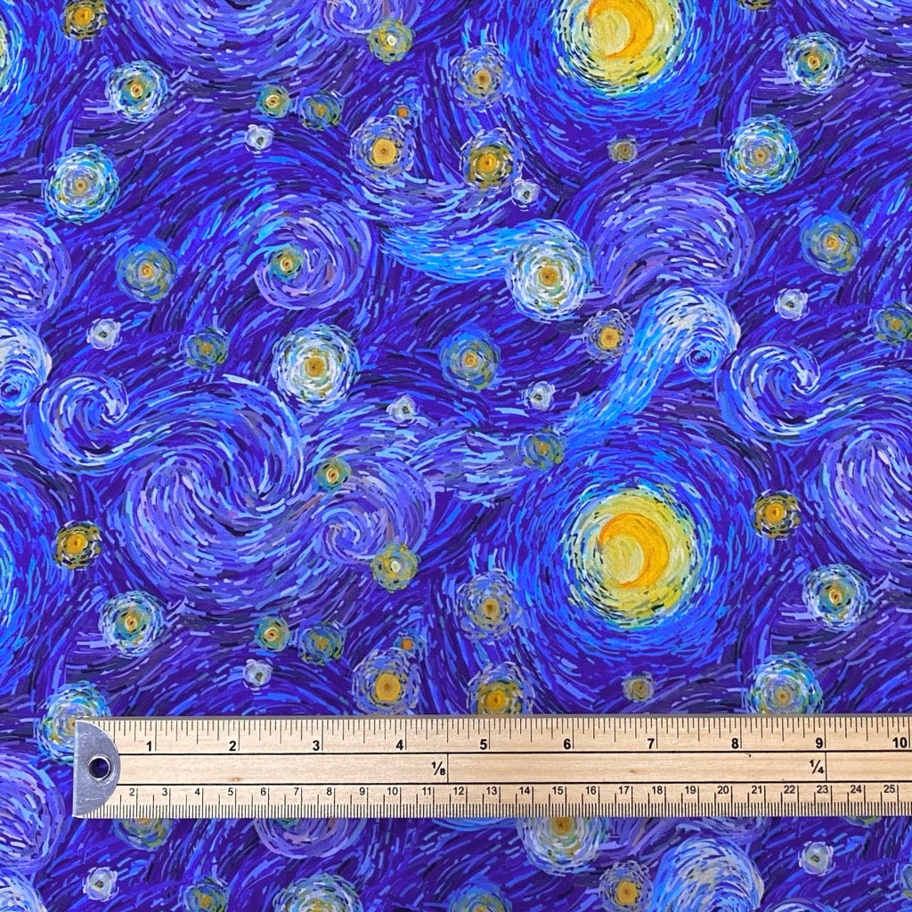 Starry Night Softshell Fabric