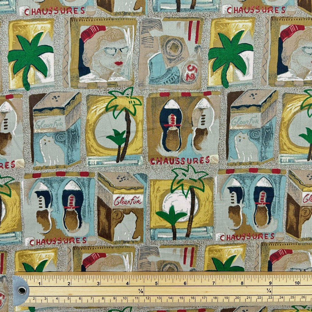 Seaside Stroll Pima Cotton Lawn Fabric