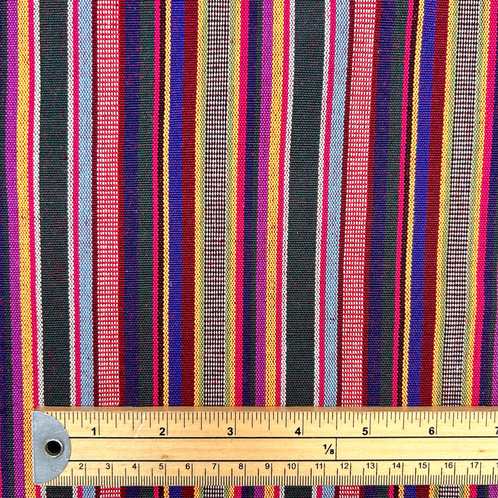 Carnival Stripe Recycled Jacquard Fabric