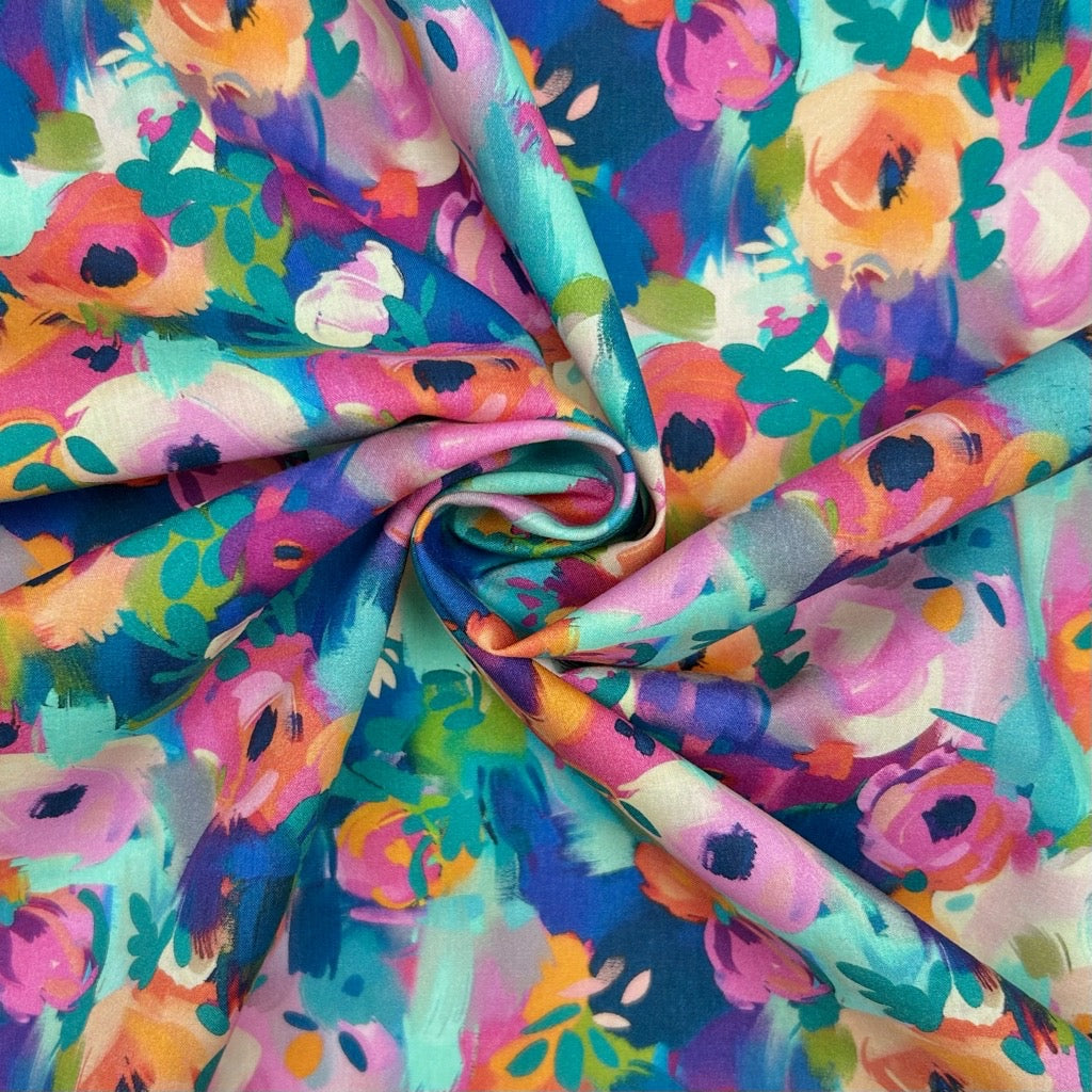 Bloom Burst Cotton Lawn Fabric
