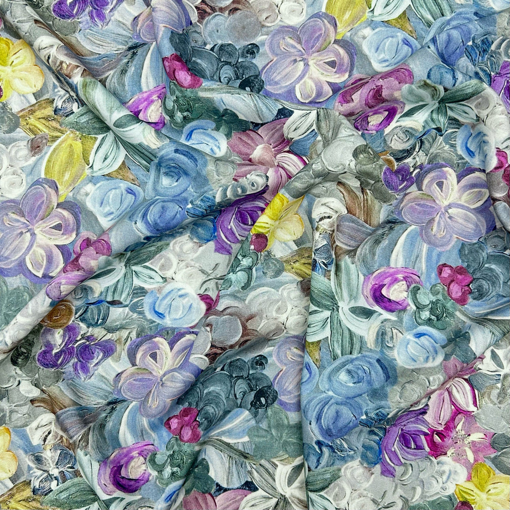 Wild Forest Viscose Fabric
