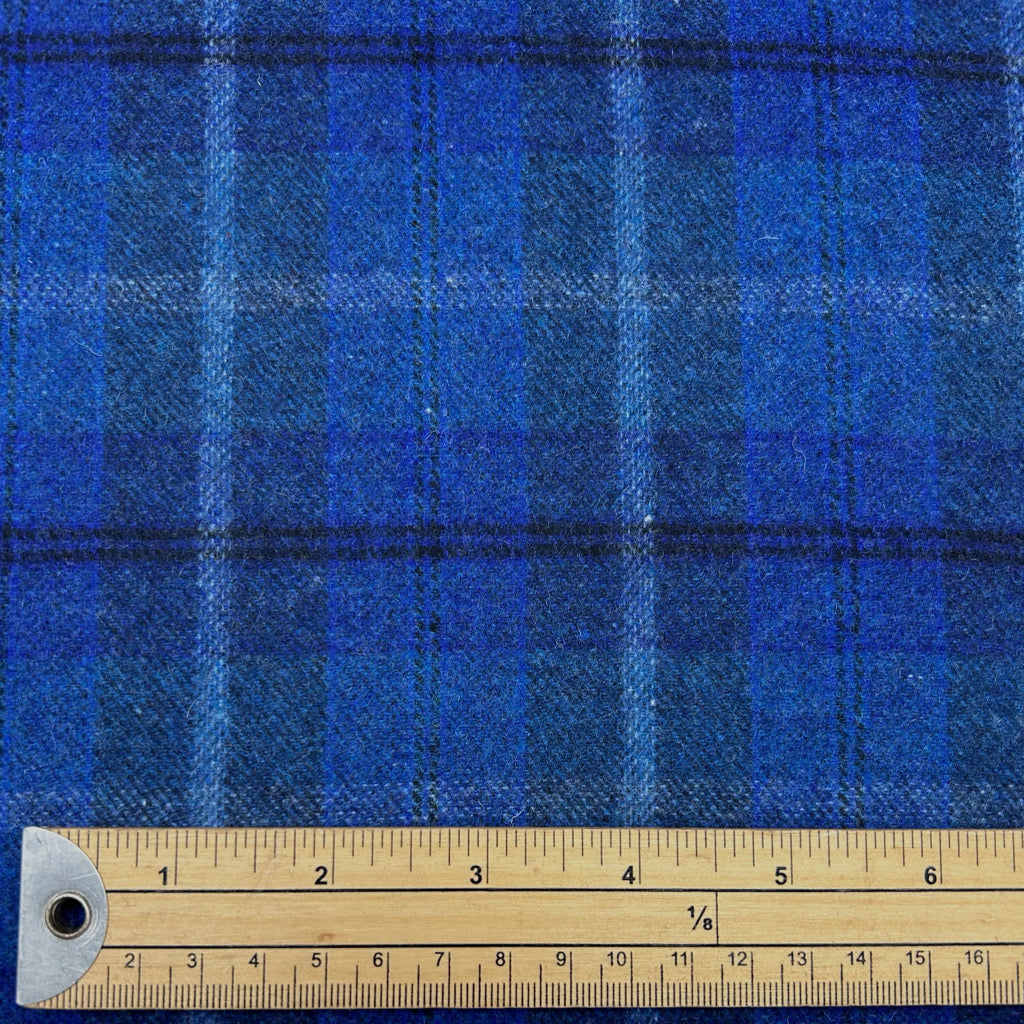 Timeless Check Wool Blend Fabric