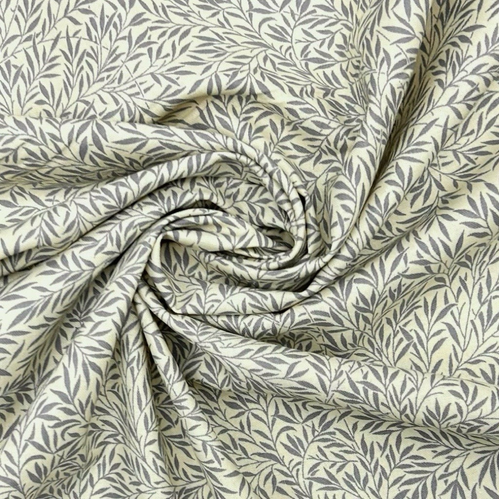 Lily Leaf Cotton Fabric - Pound Fabrics