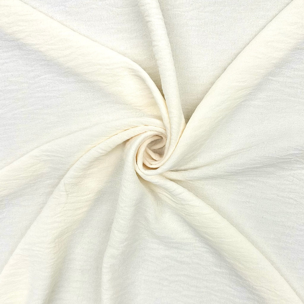 Plain Italian Stretch Crepe Polyester Fabric