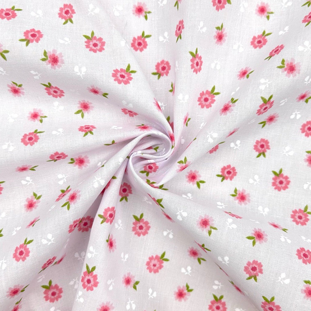 Petal Garland Polycotton Fabric