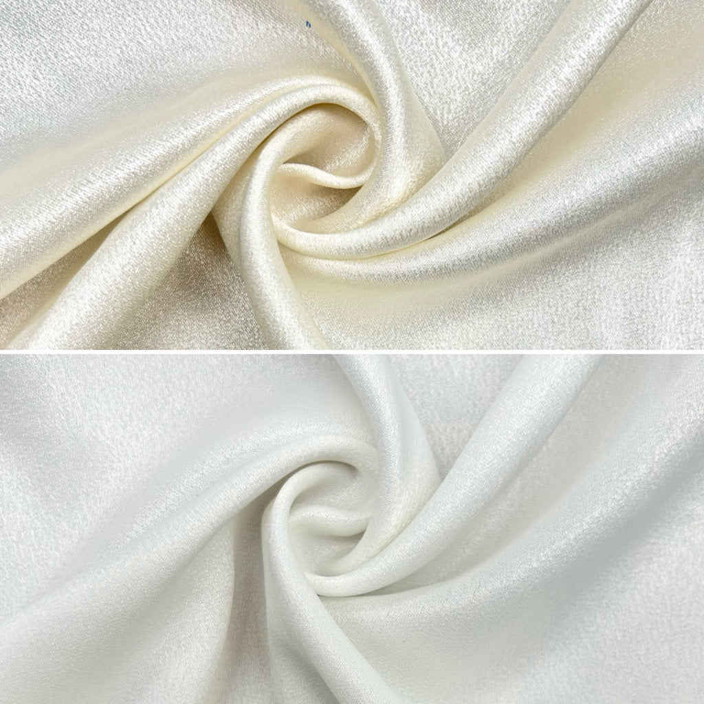 Silken Glow Crepe Back Satin Fabric