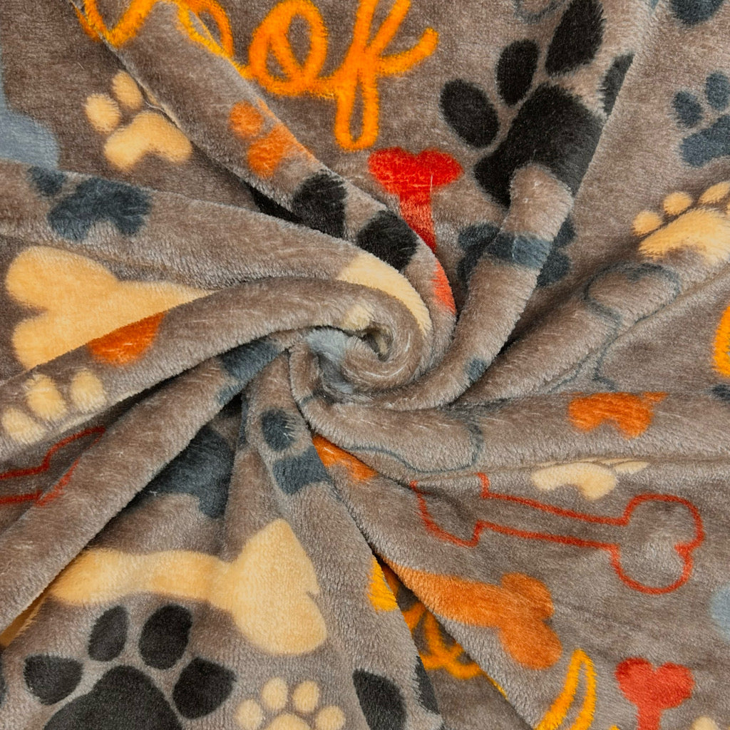 Playful Paws Cuddle Fleece Fabric