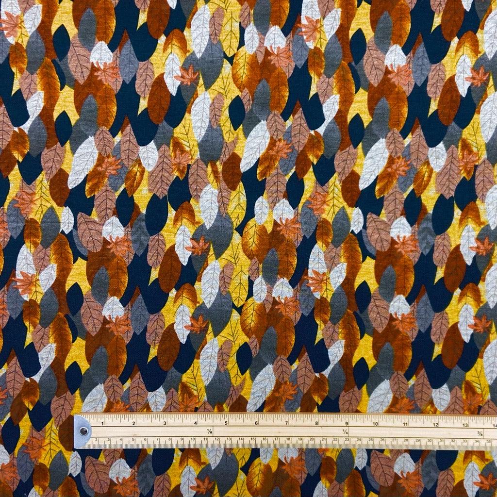 Autumn Forest Digital Modal-Touch Jersey Fabric - Pound Fabrics