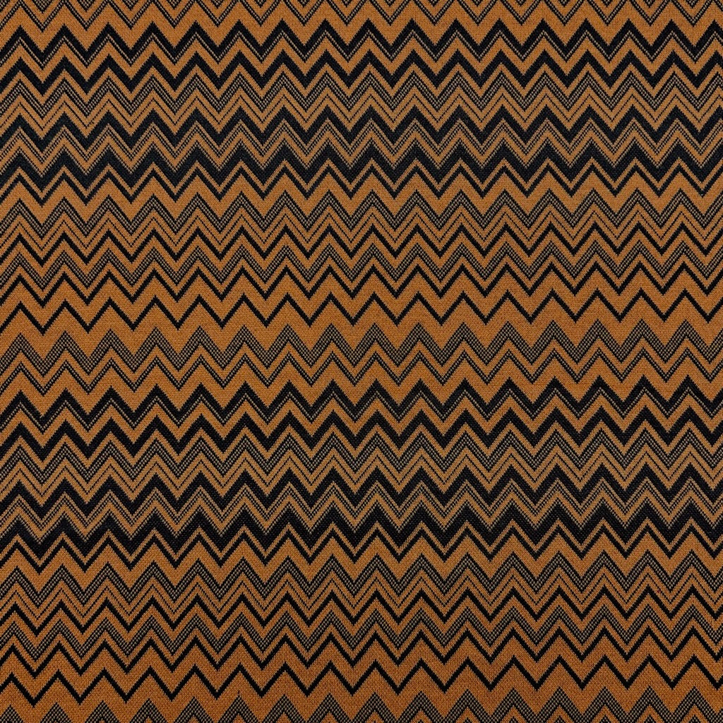 Chevron Stripe Knit Jersey Fabric