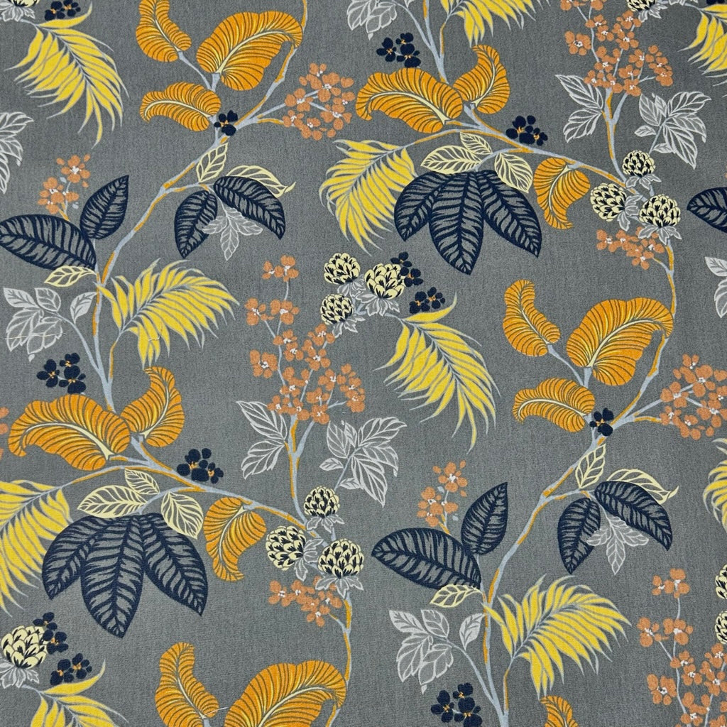 Forest Flourish Cotton Canvas Fabric